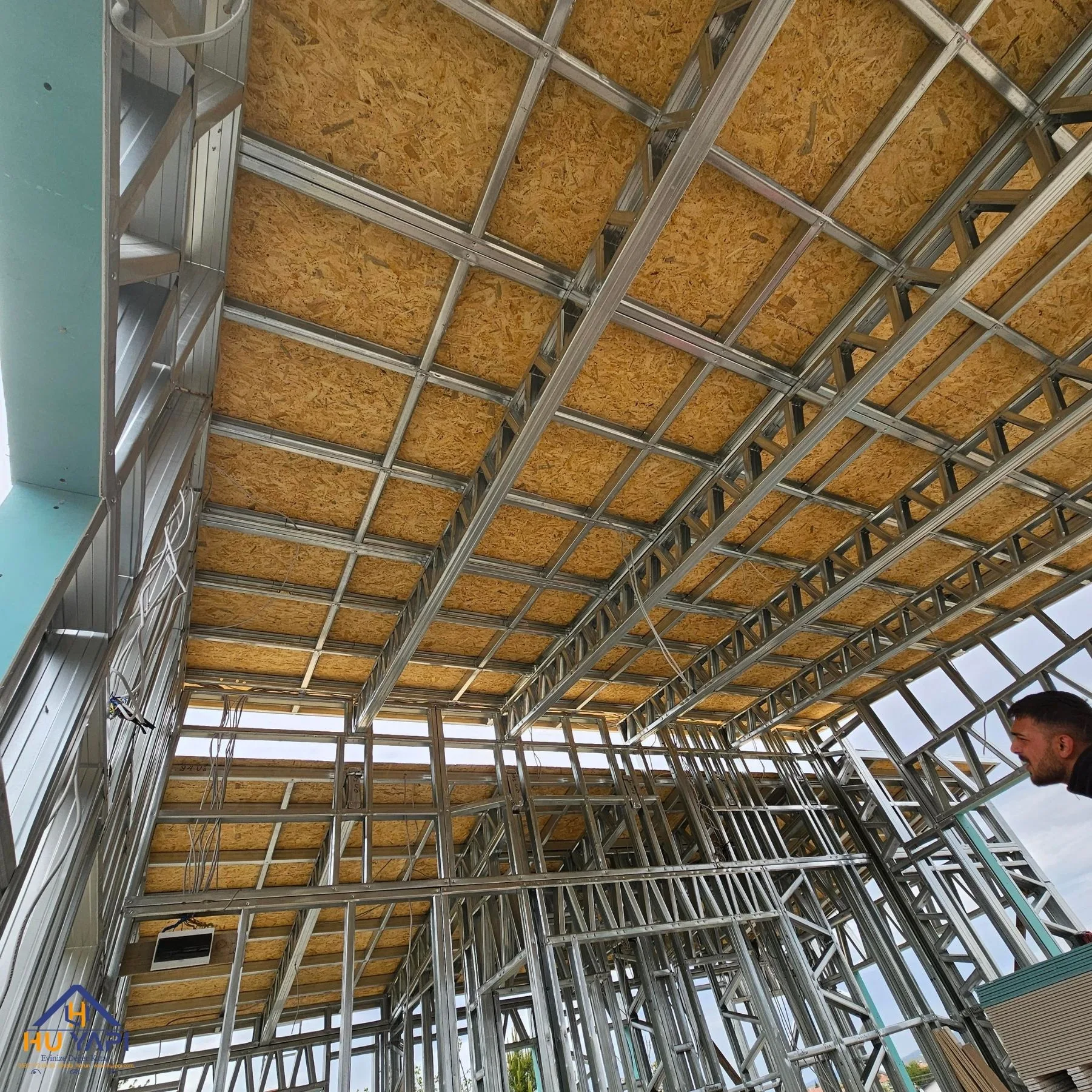 çelik villa 120 metrekare tek katlı